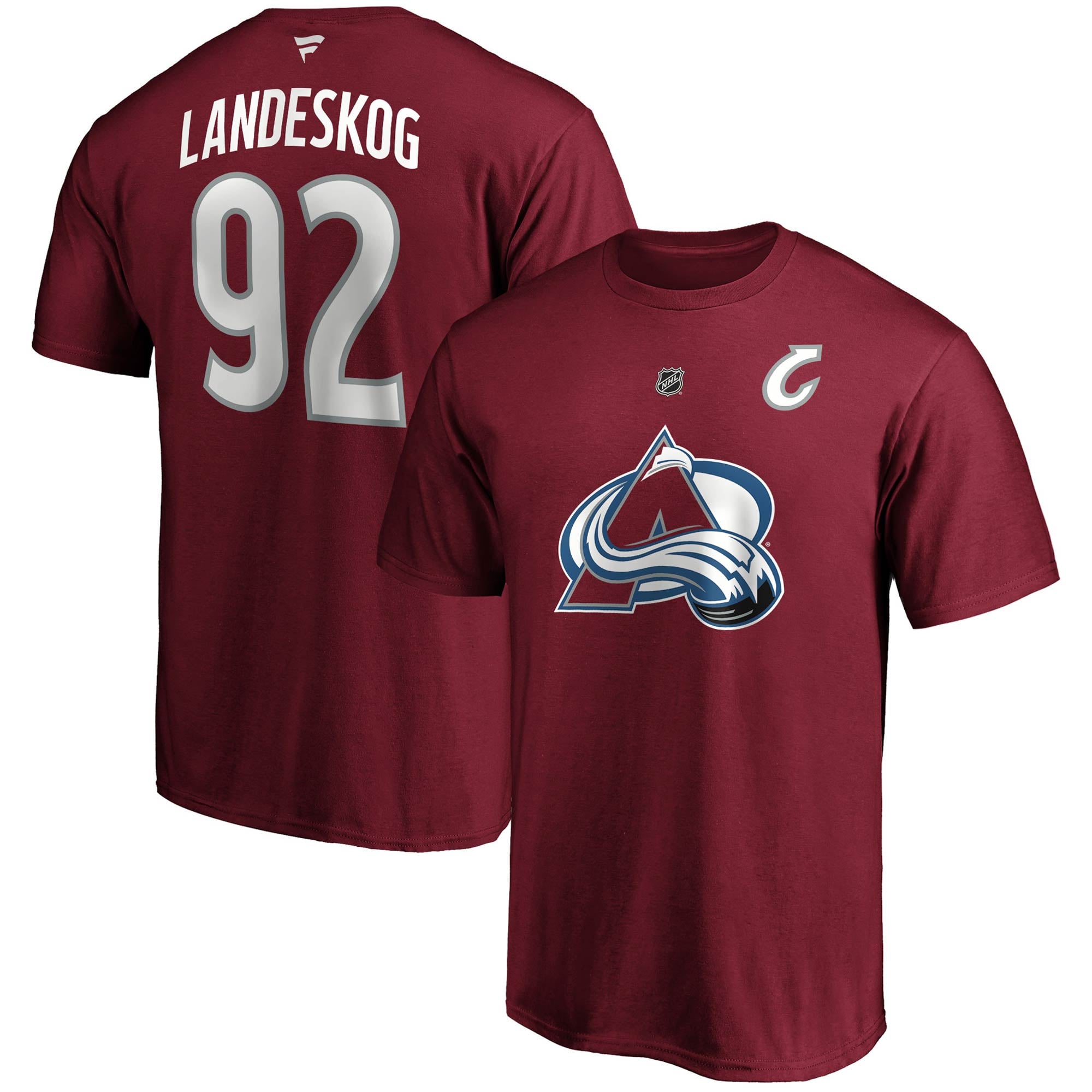 Men's Colorado Avalanche Gabriel Landeskog Fanatics Burgundy