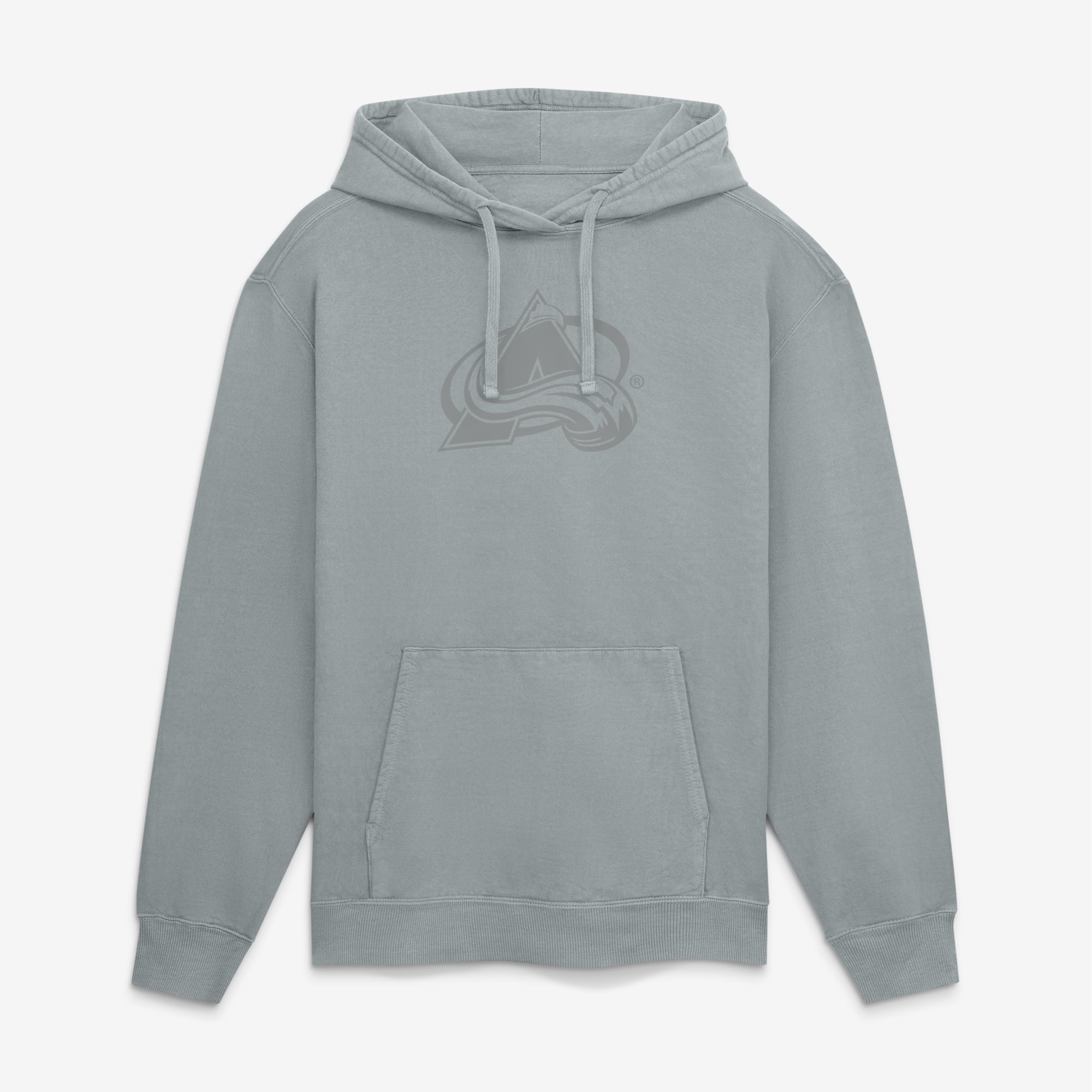 Colorado Avalanche Fanatics Washed Fleece Hoodie - Gray