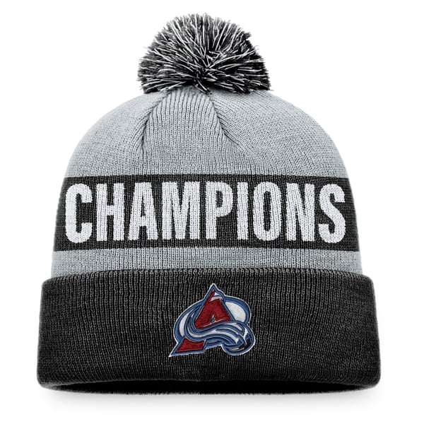 Colorado Avalanche Hockey Stanley Cup Champs 2022 Gray  Colorado Avalanche Hockey Stanley Cup‎ Champs 2022 Gray Adidas Snapback Hat Cap main image 1