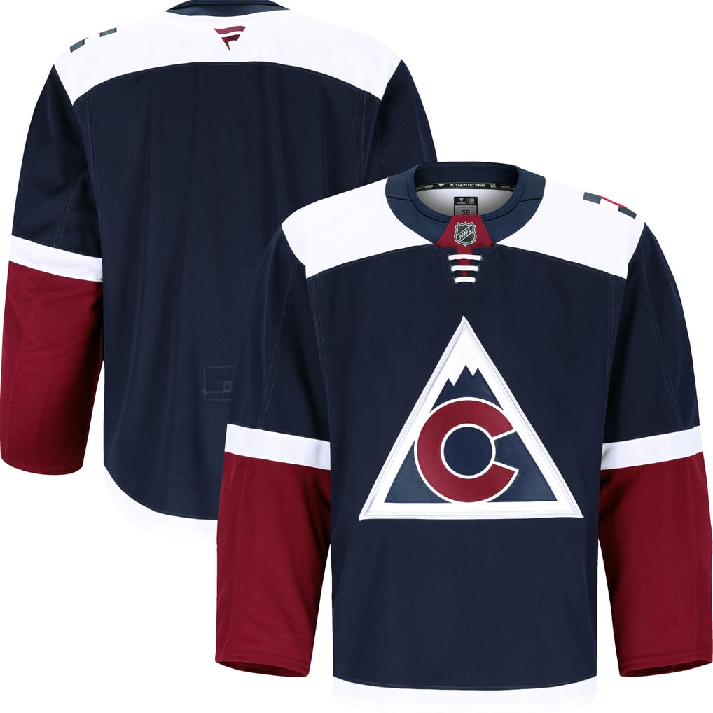 Colorado Avalanche Fanatics Alternate Authentic Pro Jersey - Navy