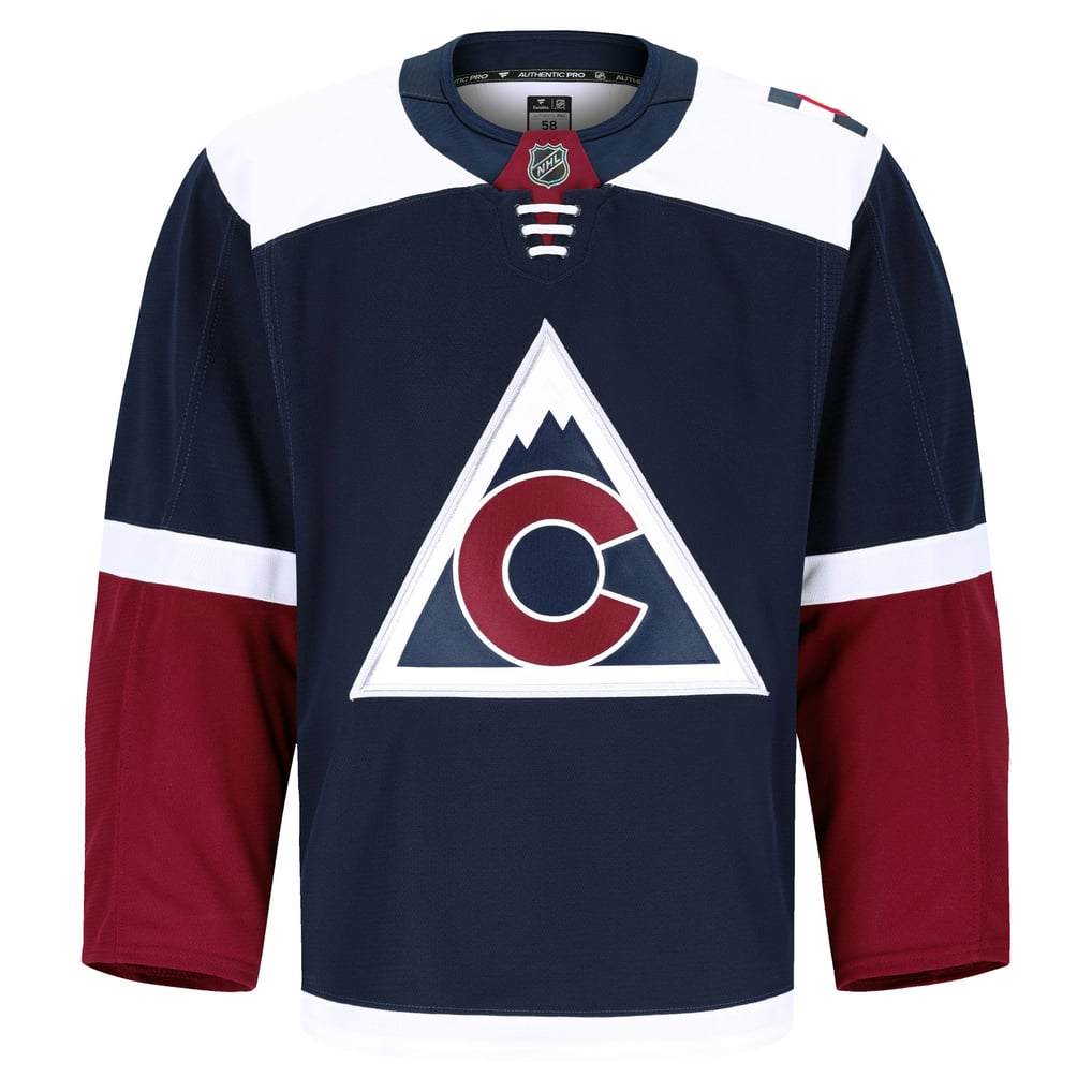 Colorado Avalanche Fanatics Alternate Authentic Pro Jersey - Navy