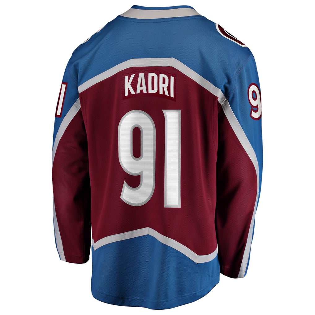 Men's Colorado Avalanche Nazem Kadri Fanatics Burgundy Home Breakaway ...