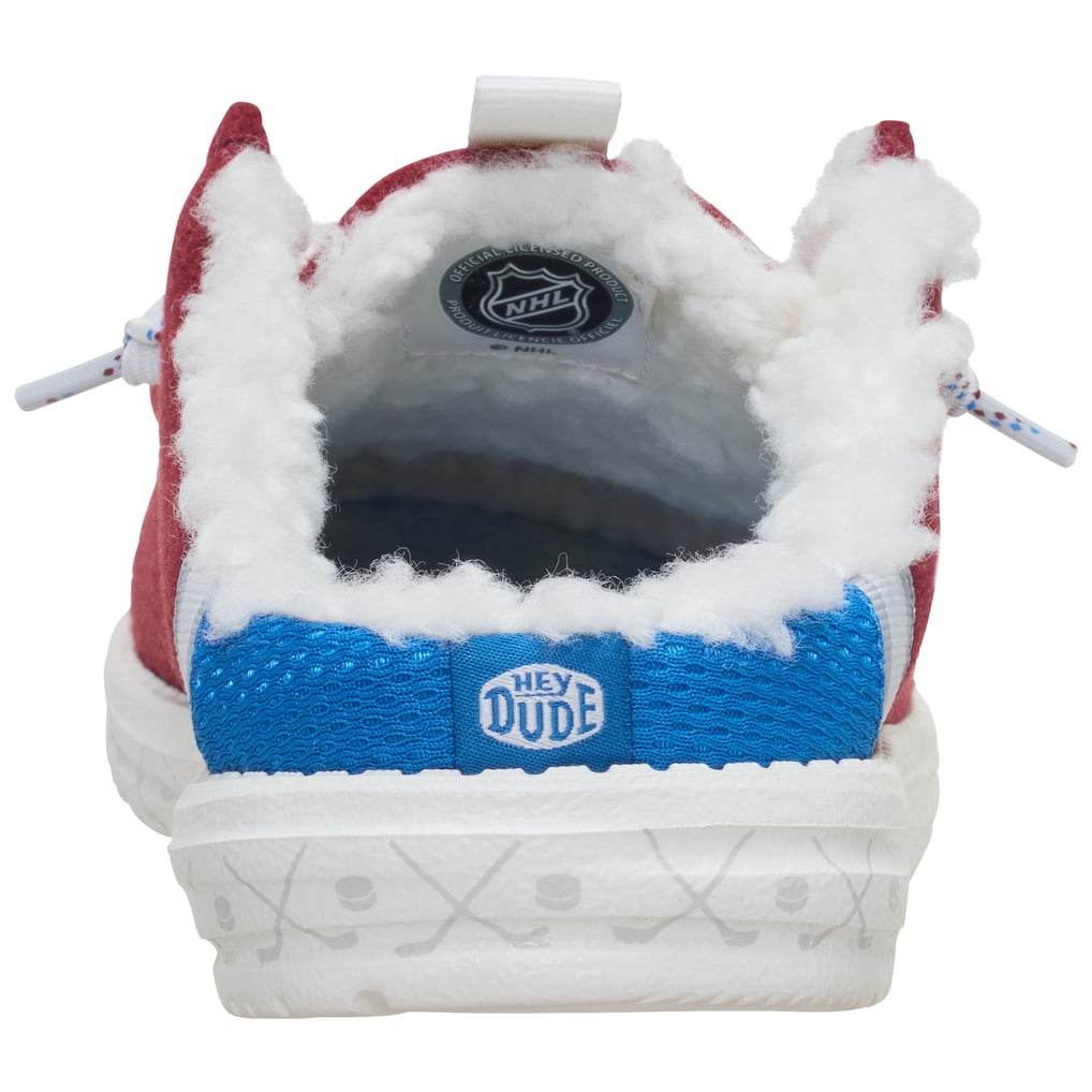 Hey Dude Wally Slip NHL Colorado Avalanche Men’s Casual Slip On Shoes - Size 15 Men main image 3
