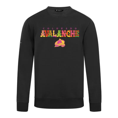 Colorado Avalanche Levelwear DOTD Fiesta Text Zane Sweatshirt - Black
