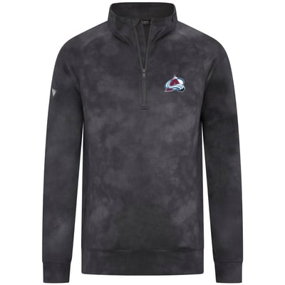  Colorado Avalanche Levelwear Atlas Quarter-Zip Pullover - Charcoal