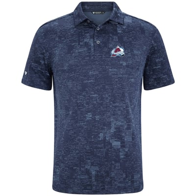  Colorado Avalanche Levelwear Data Polo - Navy