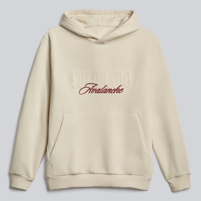 Colorado Avalanche lululemon Steady State Pullover Hoodie - Light Ivory