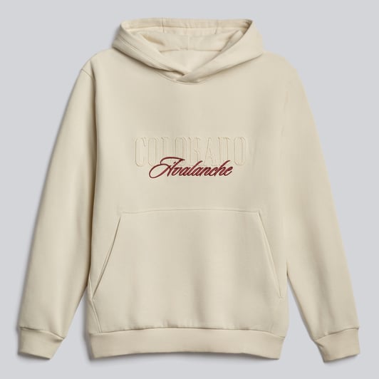Colorado Avalanche lululemon Steady State Pullover Hoodie - Light Ivory
