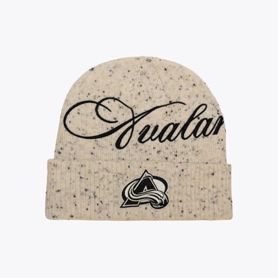 Colorado Avalanche Mitchell & Ness Cookies & Cream Cuffed Knit Hat
