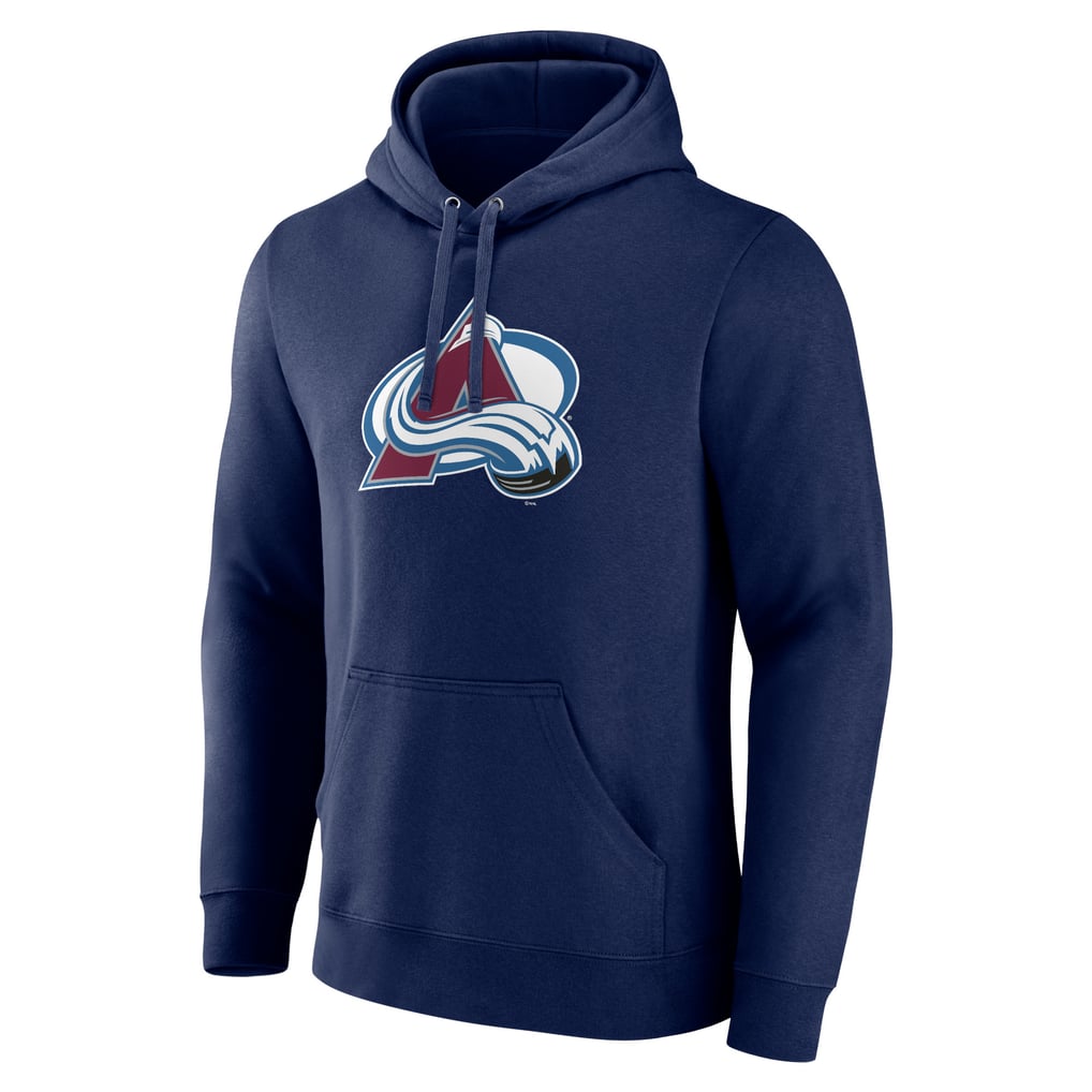 Colorado Avalanche Primary Team Logo Pullover Hoodie - Navy