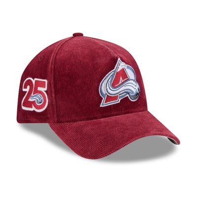 Colorado Avalanche New Era A-Frame 59FORTY Fitted Hat - Burgundy