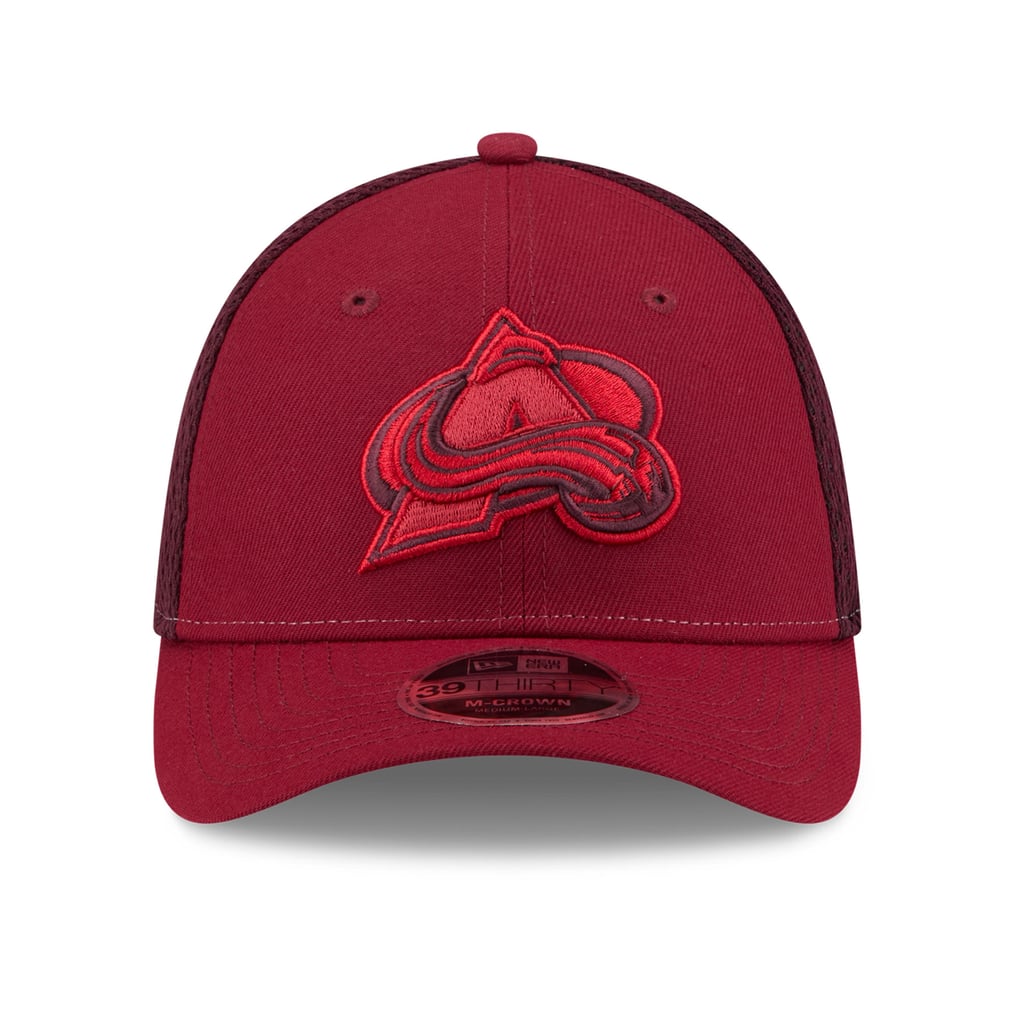 Hat Structure Men's Colorado Avalanche New Era Burgundy Neo Mesh 39THIRTY M-Crown ...