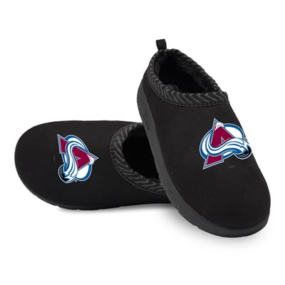 Colorado Avalanche ISlide Unisex Primary Logo Mission Slipper - Black
