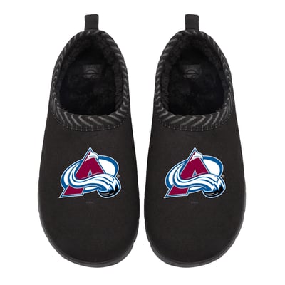 Colorado Avalanche ISlide Unisex Primary Logo Mission Slipper - Black
