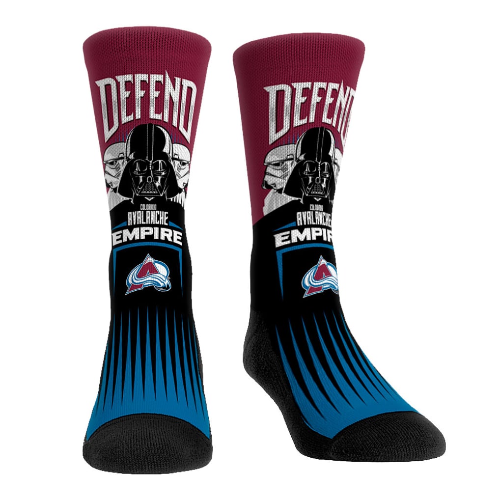 Darth Vader & Stormtrooper Colorado Avalanche Rock Em Socks Star Wars Three-Pack Crew Socks Set