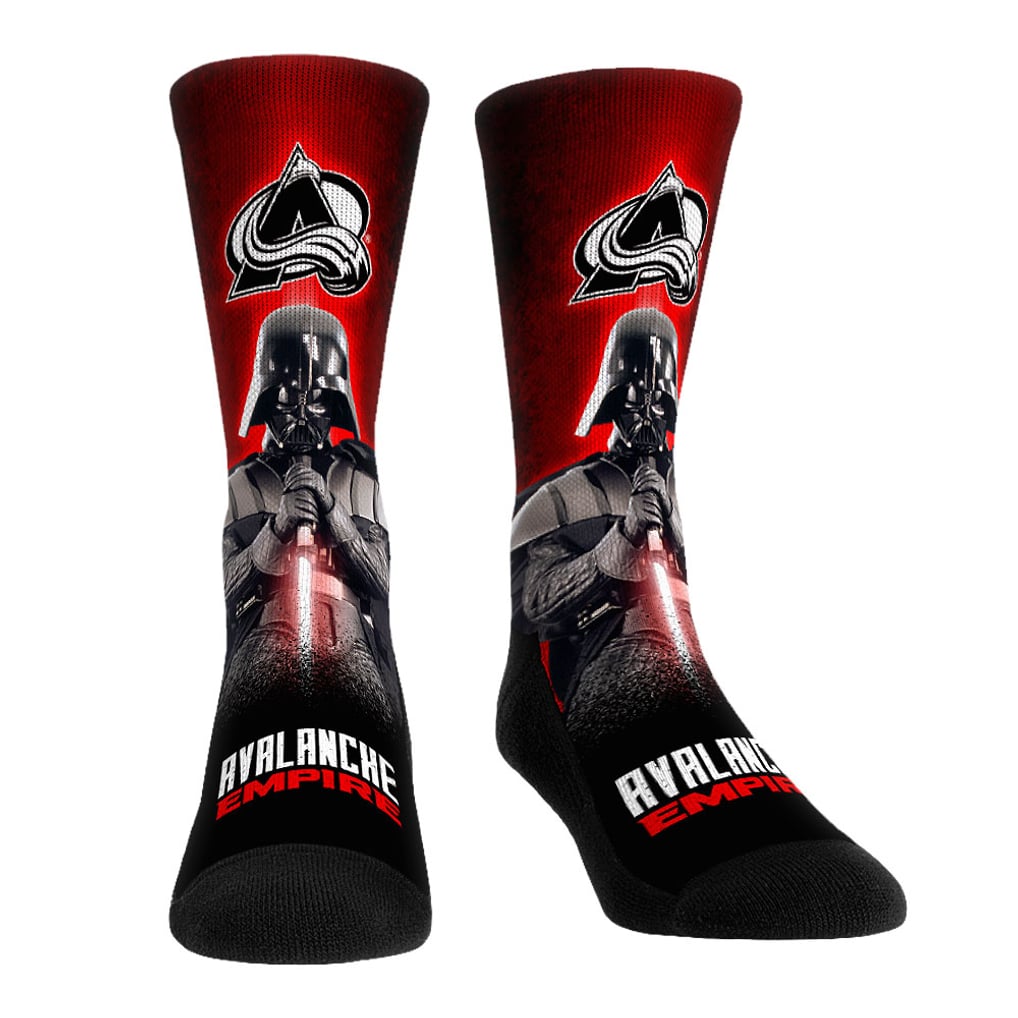 Darth Vader & Stormtrooper Colorado Avalanche Rock Em Socks Star Wars Three-Pack Crew Socks Set