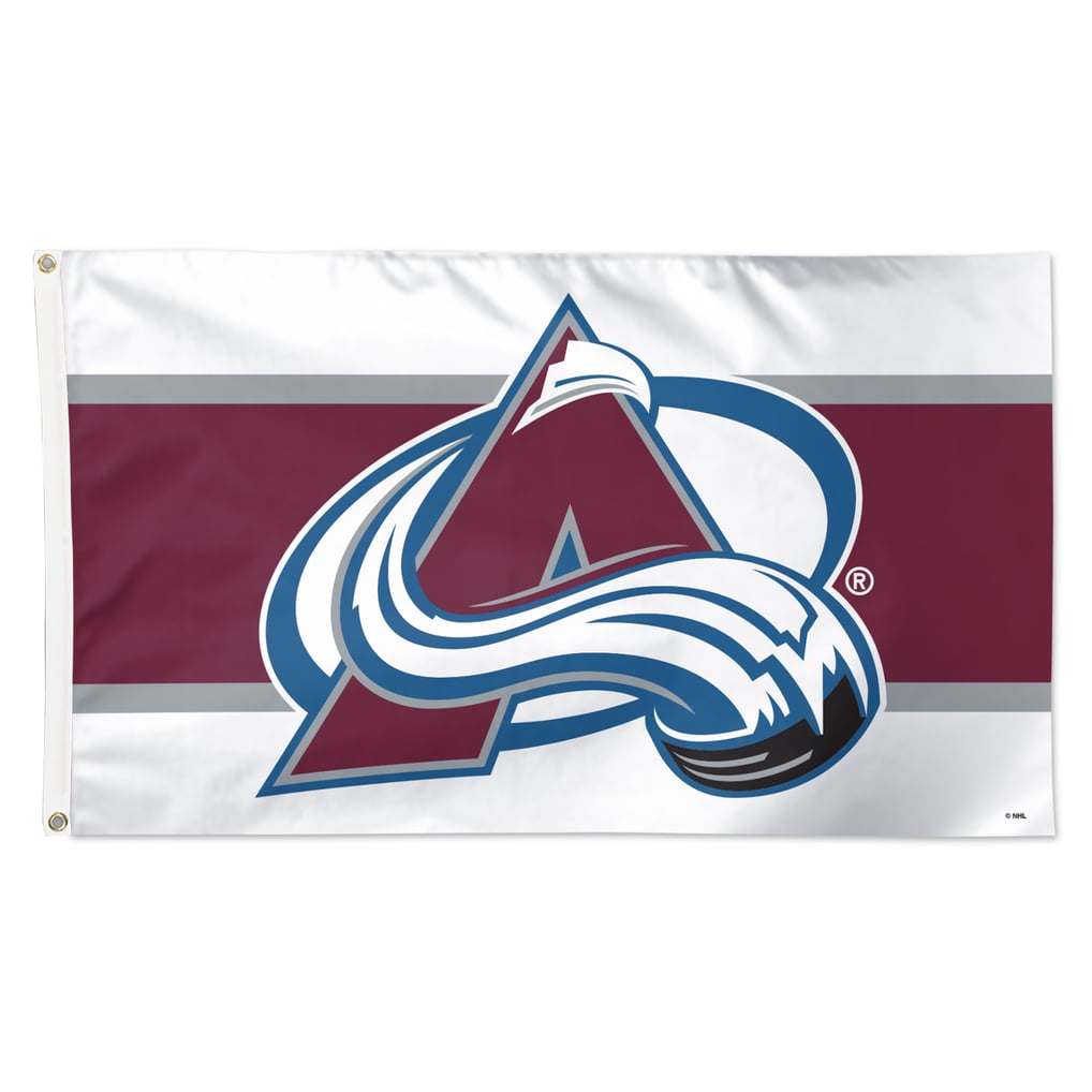 Colorado Avalanche WinCraft 3' x 5' Horizontal Stripe Deluxe Single-Sided Flag