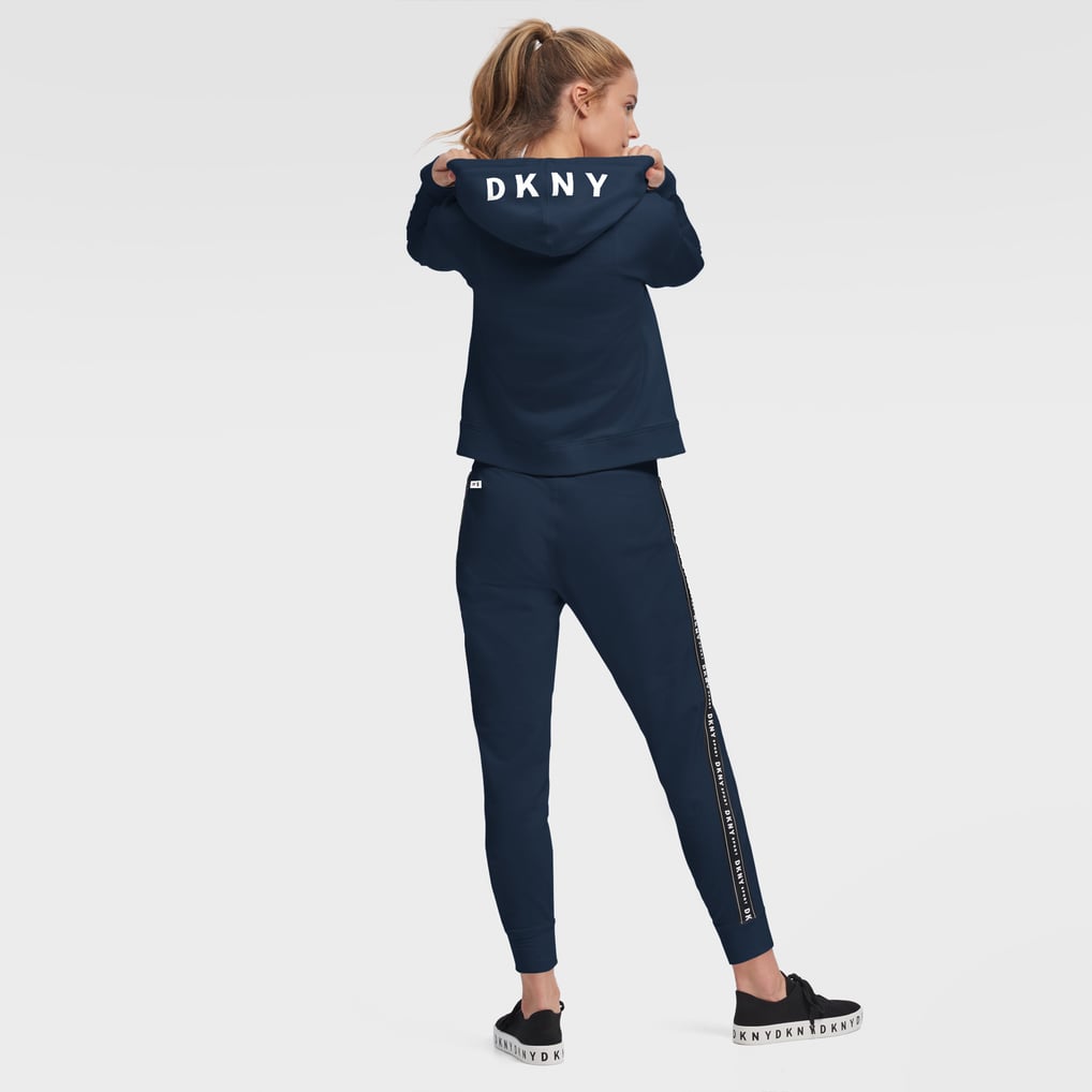 Veste Femme DKNY - Jacquard - Fermeture Zippée Devant - Taille M - Bleu - Neuf Sans étiquettes
