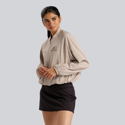 Colorado Avalanche lululemon Women's Breezily Bomber Jacket - Downtown Tan
