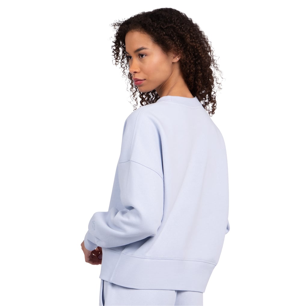 Colorado Avalanche Starter Women's Boxy Cropped Sweatshirt - Blue