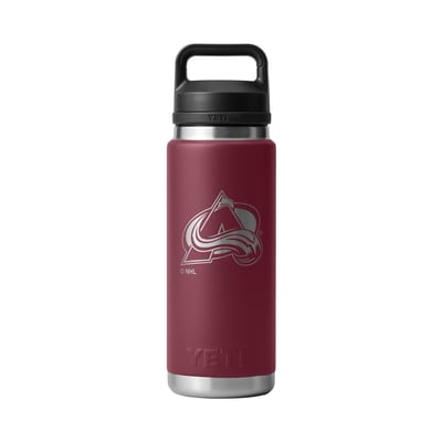 Colorado Avalanche YETI 26oz. Rambler Chug Water Bottle