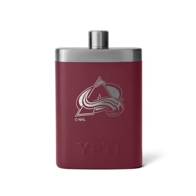 Colorado Avalanche YETI 7oz. Flask - Maroon