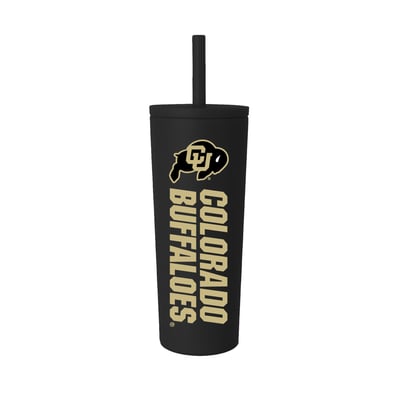 Colorado Buffaloes 24oz. No Spill Straw Tumbler