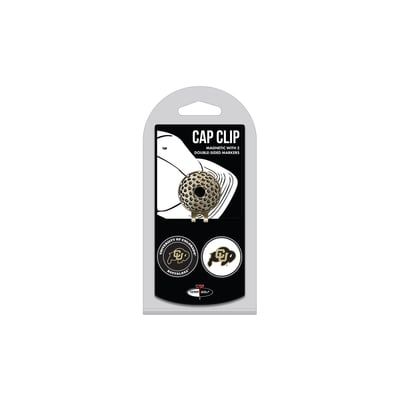 Colorado Buffaloes Cap Clip with 2 Magnetic Markers Set