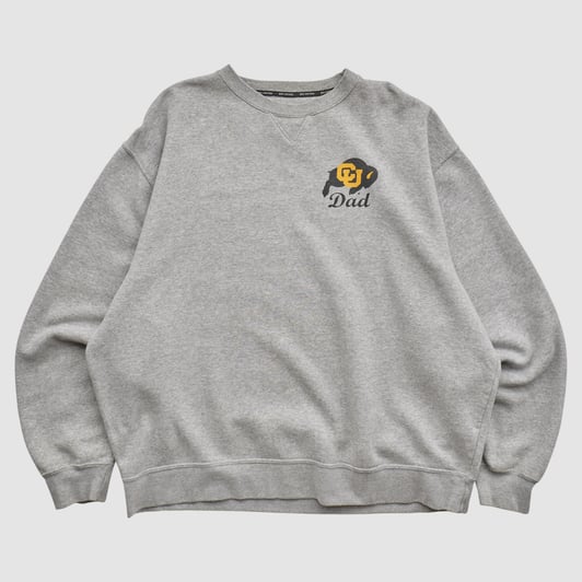 Colorado Buffaloes Gear For Sports 2000s Pullover Sweatshirt - Heather Gray - XL by Fanatics Real Vintage