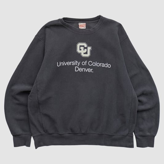 Colorado Buffaloes MV Sport 2000s Pullover Sweatshirt - Black - L by Fanatics Real Vintage