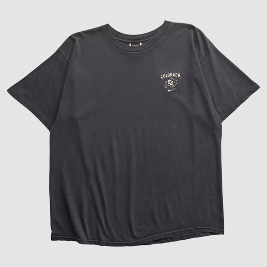 Colorado Buffaloes Nike 2000s T-shirt - Charcoal - XL by Fanatics Real Vintage