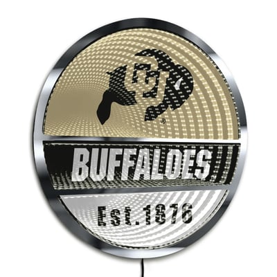 Colorado Buffaloes Three-Cell Circular Infinity Light
