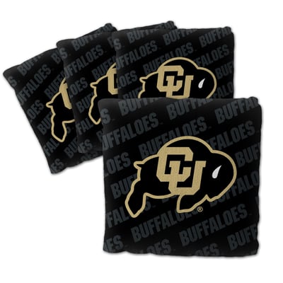 Colorado Buffaloes Fanpoint Four-Piece Cornhole Bag Set