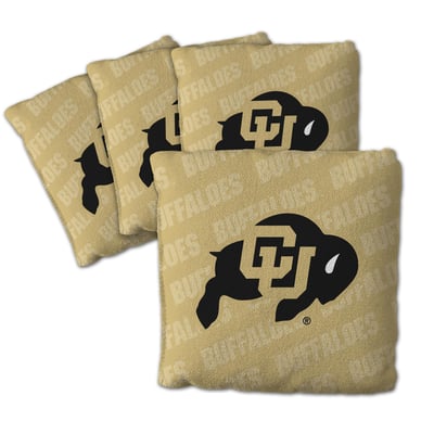 Colorado Buffaloes Fanpoint Four-Piece Cornhole Bag Set