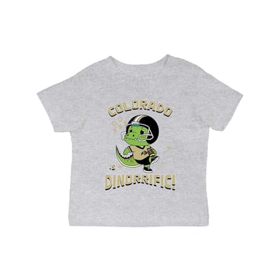 Colorado Buffaloes Vive La Fete Infant Dinorrific T-Shirt - Gray