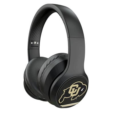 Colorado Buffaloes Keyscaper Stripe Wireless Bluetooth Headphones With Case
