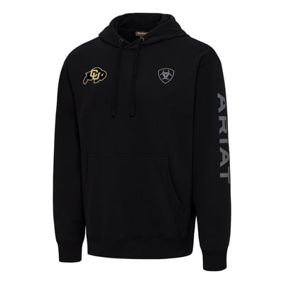  Colorado Buffaloes Ariat Logo Hoodie - Black