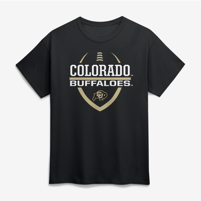  Colorado Buffaloes Football Fan T-Shirt - Black