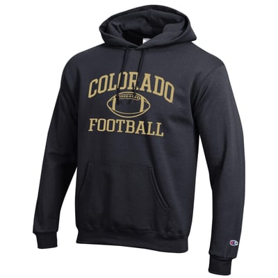 Colorado Buffaloes Champion Football Icon Hoodie - Black