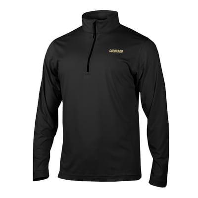  Colorado Buffaloes Columbia Fairway Break Quarter-Zip Pullover - Black