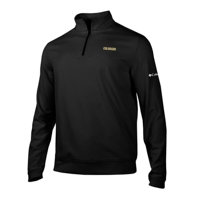  Colorado Buffaloes Columbia Grainline Quarter-Zip Pullover - Black