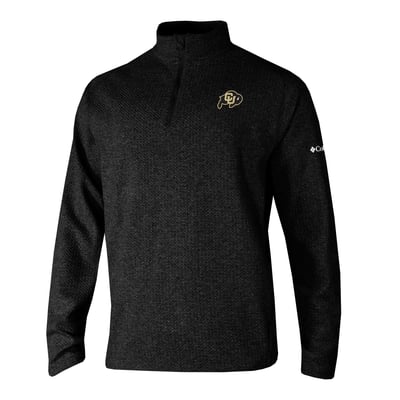  Colorado Buffaloes Columbia Swingcraft Quarter-Zip Pullover - Black