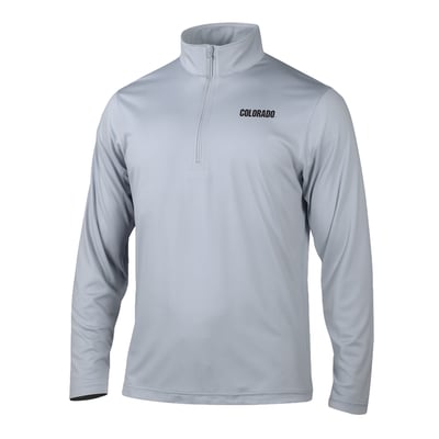 Colorado Buffaloes Columbia Fairway Break Quarter-Zip Pullover - Gray