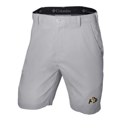  Colorado Buffaloes Columbia Omni-Wick Lie Angle Shorts - Gray