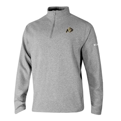  Colorado Buffaloes Columbia Swingcraft Quarter-Zip Pullover - Gray