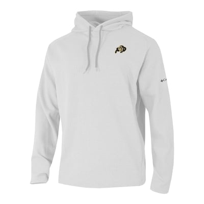  Colorado Buffaloes Columbia Swingcraft Fleece Hoodie - White