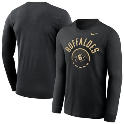 Colorado Buffaloes Nike Basketball Shoot Around Dri-FIT Legend Long Sleeve T-Shirt - Black
