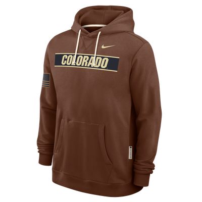 Colorado Buffaloes Nike 2026 Military Appreciation Dri-FIT Hoodie - Brown