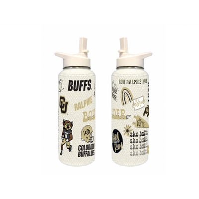 Colorado Buffaloes The Memory Company 34oz. Bling Quencher Bottle