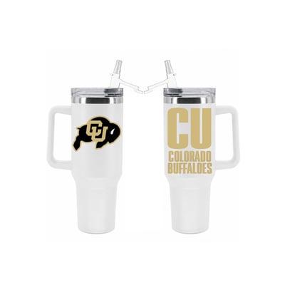 Colorado Buffaloes The Memory Company 40oz. Stainless Steel Tumbler with Flip Straw